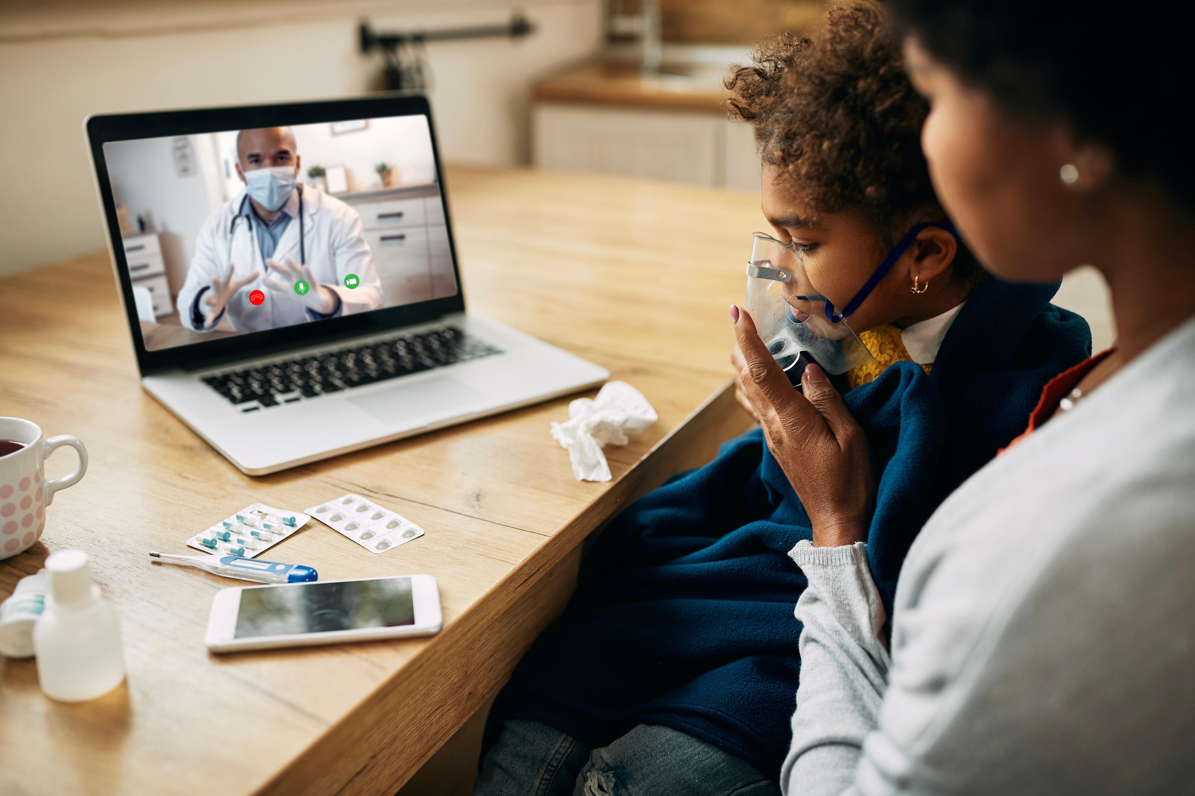 Telemedicine hero background